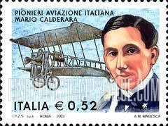 FindYourStampsValue: Italian Aviation Pioneers: Mario Calderara