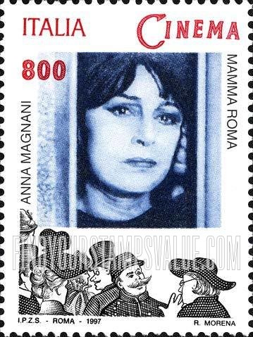 FindYourStampsValue: Motion Picture Type of 1995: Anna Magnani in “Mamma Roma”