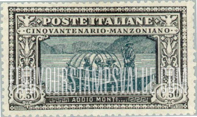 FindYourStampsValue: Fishing Scene