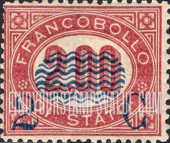 FindYourStampsValue: Official Stamps Surcharged in Blue