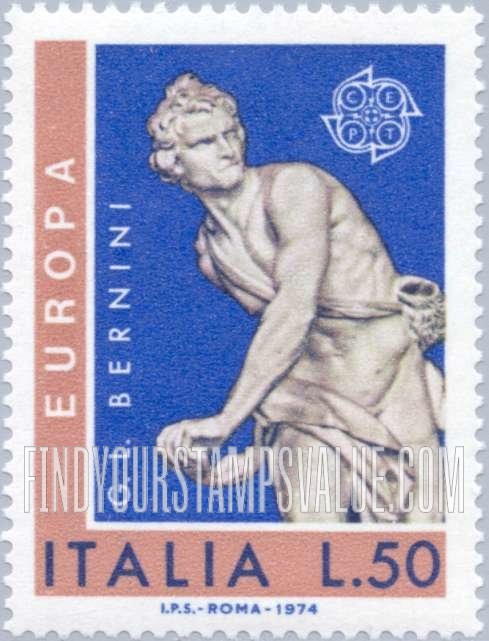 FindYourStampsValue: David, by Giovanni L. Bernini