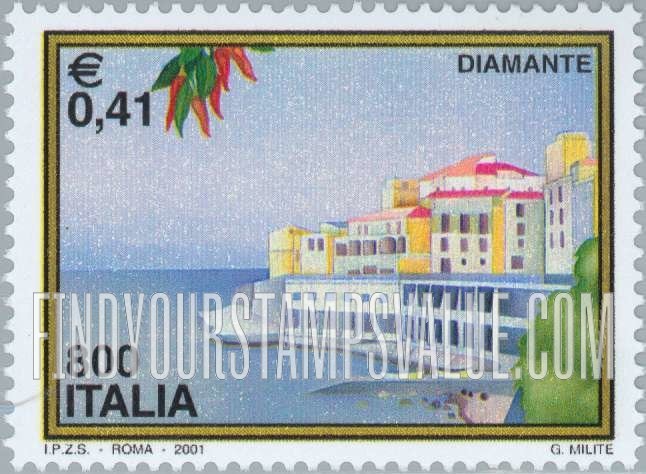 FindYourStampsValue: Tourism: Diamante