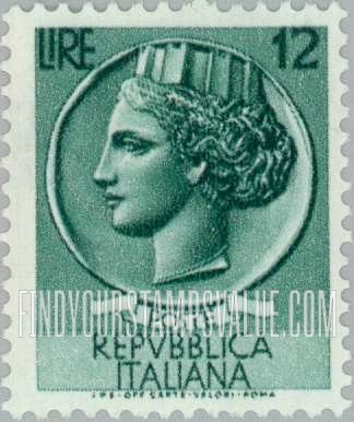 FindYourStampsValue: “Italia” after Syracusean Coin