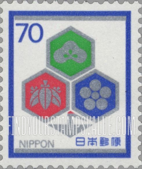 FindYourStampsValue: Pine, Plum & Bamboo Blossom - 松竹梅