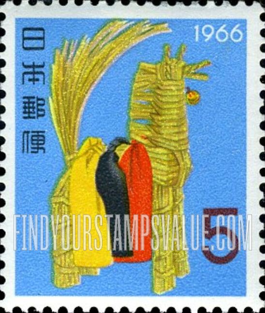 FindYourStampsValue: “Secret Horse” Straw Toy, Iwate Prefecture - しのび駒、岩手県