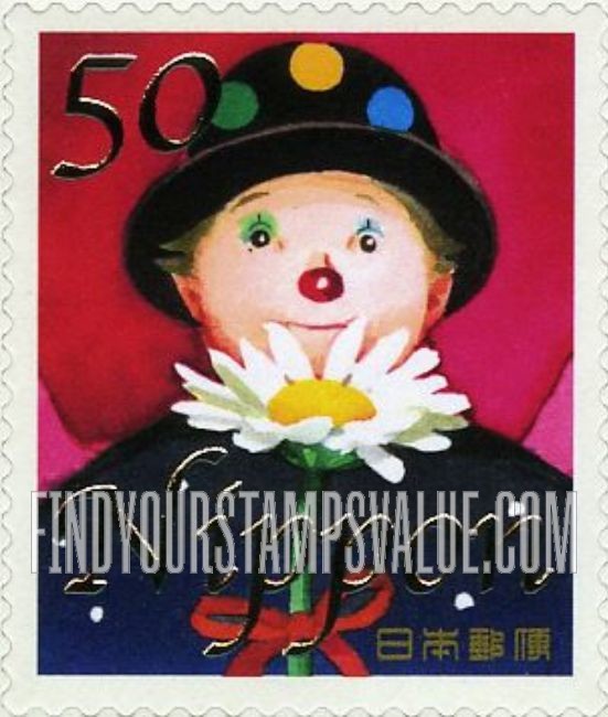 FindYourStampsValue: Greetings Winter 2006 - 06年冬のグリーティング「音楽隊」