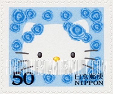 FindYourStampsValue: Greetings 2004: Hello Kitty - 04年グリーティング：ハローキティ