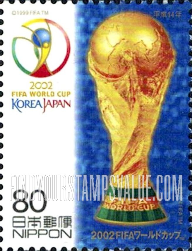 FindYourStampsValue: 2002 World Cup Soccer Championships, Japan and Korea - 2002FIFAワールドカップ