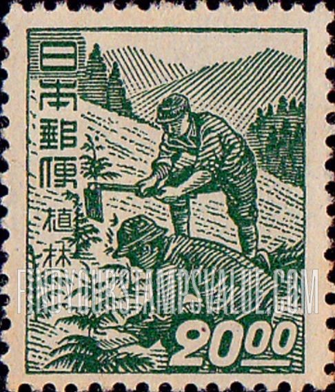 FindYourStampsValue: Planting - 植林