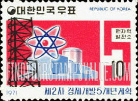 FindYourStampsValue: Atomic Power Plant - 원자력발전소