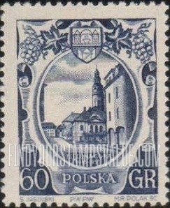 FindYourStampsValue: Town Hall, Zielona Gora (Grunberg)