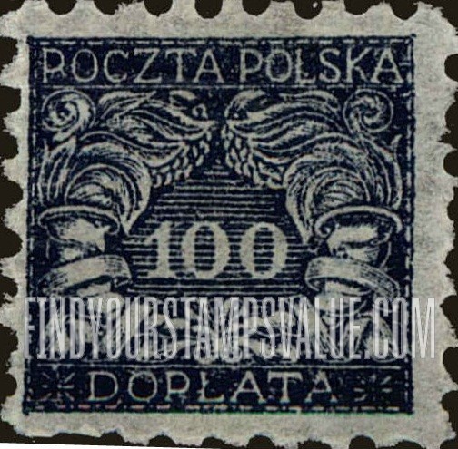 FindYourStampsValue: POSTAGE DUE - Numerals of Value