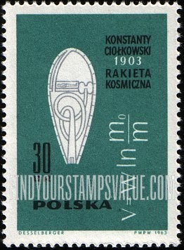 FindYourStampsValue: American and Russian Spacecrafts: Konstantin E. Tsiolkovsky’s Rocket and Rocket Speed Formula