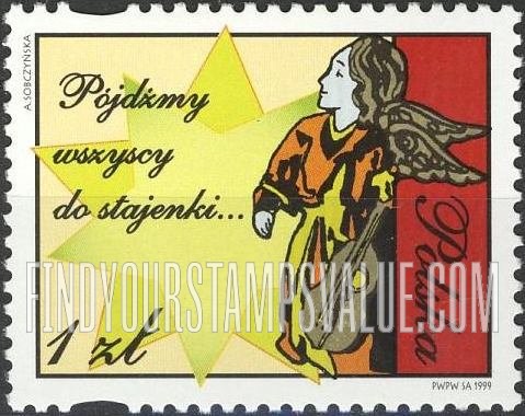 FindYourStampsValue: Christmas: Angels