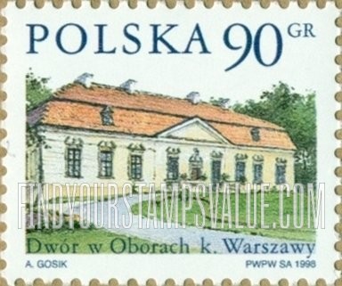 FindYourStampsValue: Polish Country Estates Type of 1997: Oborach