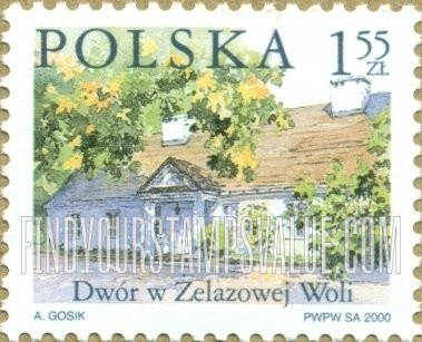 FindYourStampsValue: Country Estates Type of 1997: Zelazowa Wola