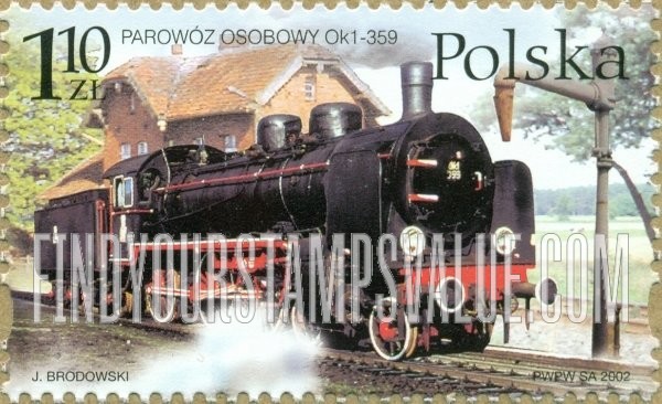FindYourStampsValue: Steam Locomotives: Ok1-359
