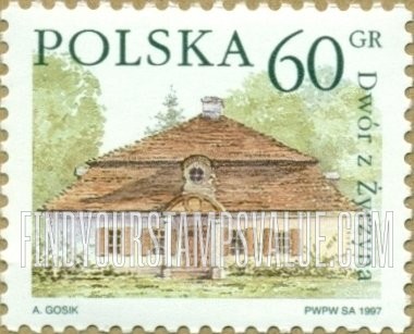 FindYourStampsValue: Polish Country Estates: Zyrzyna