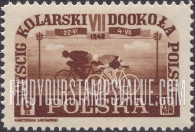 FindYourStampsValue: Cyclists