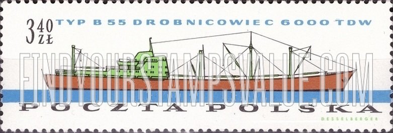 FindYourStampsValue: Various Polish Cargo Ships