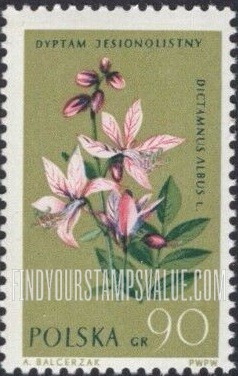 FindYourStampsValue: Flowers: Water lily