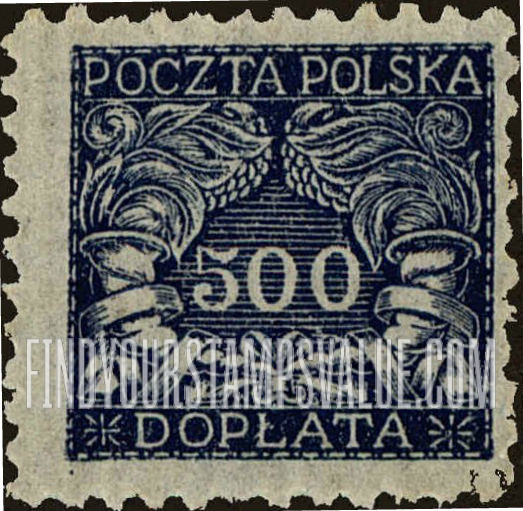 FindYourStampsValue: POSTAGE DUE - Numerals of Value