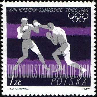 FindYourStampsValue: Sport: Boxing