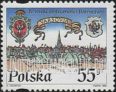 FindYourStampsValue: Warsaw, Capital of Poland, 400th Anniversary