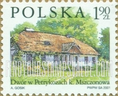 FindYourStampsValue: Country Estates Type of 1997: Petrykozy