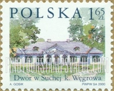 FindYourStampsValue: Country Estates Type of 1997: Sucha, Wegrów