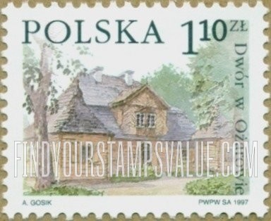 FindYourStampsValue: Polish Country Estates: Ozarowie