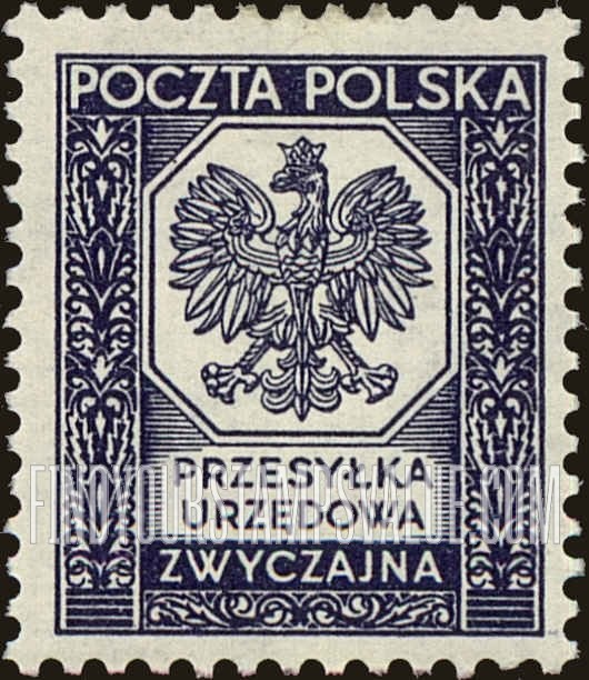 FindYourStampsValue: OFFICIAL - Polish Eagle: Zwyczajna