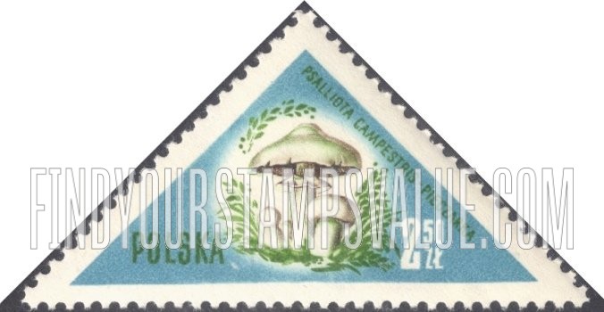 FindYourStampsValue: Various mushrooms