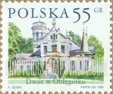 FindYourStampsValue: Polish Country Estates Type of 1997: Oblegorku