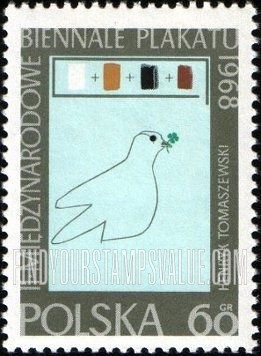 FindYourStampsValue: “Peace” by Henryk Tomaszewski