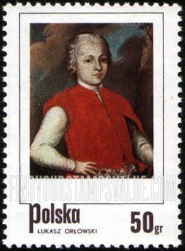 FindYourStampsValue: Polish paintings of Children: Polish Child, by Lukasz Orlowski