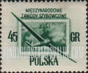 FindYourStampsValue: Glider and Framed Clouds