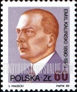 FindYourStampsValue: World Post Day: Emil Kalinski (1890-1973), minister of the Post and Telegraph from 1933-1939