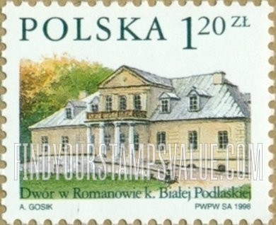 FindYourStampsValue: Polish Country Estates Type of 1997: Romanowie