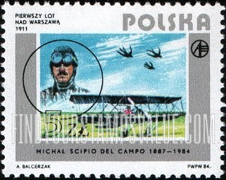 FindYourStampsValue: Polish Aviation: Powered flight, 1911