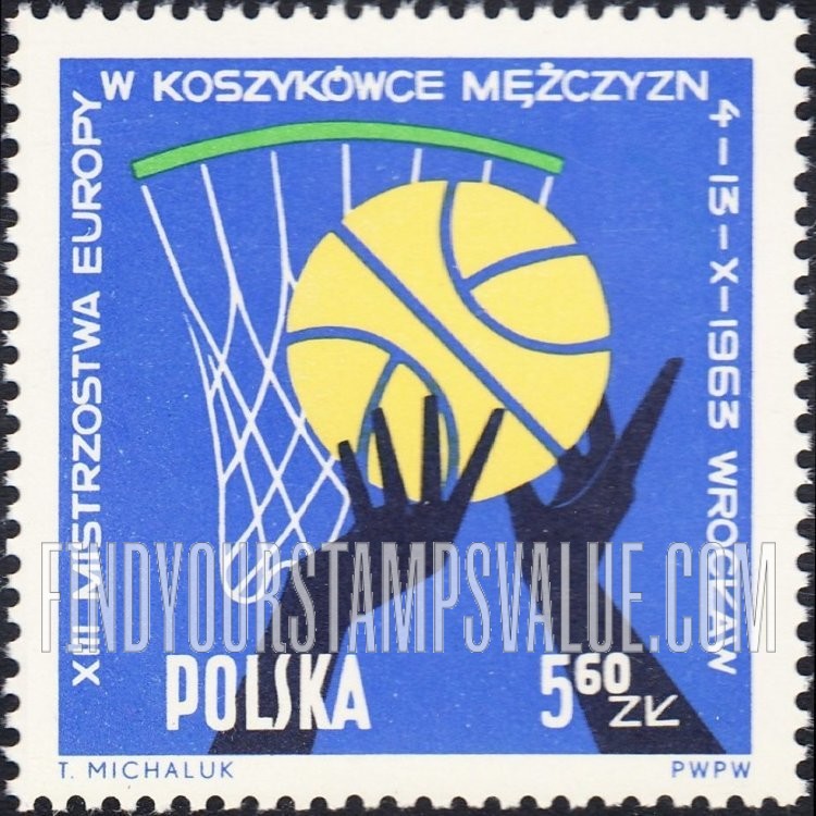 FindYourStampsValue: Basketball: Various positions of ball, hands and players