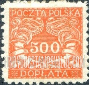 FindYourStampsValue: POSTAGE DUE - Regular Issues: Numerals of Value