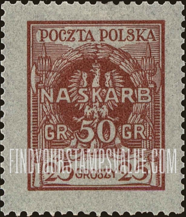 FindYourStampsValue: SEMI-POSTAL - Eagle with number