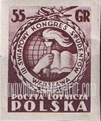 FindYourStampsValue: AIR POST - Congress Badge