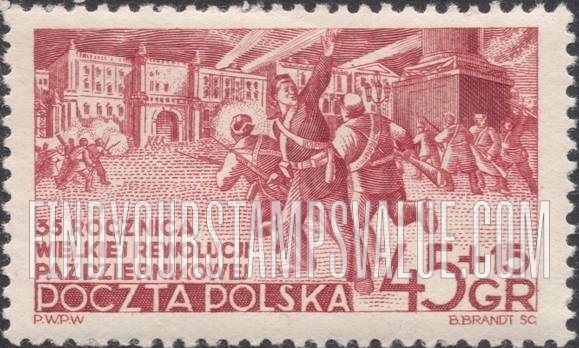 FindYourStampsValue: SEMI-POSTAL - Assault on the Winter Palace, 1917: Revolution Type of Regular Issue