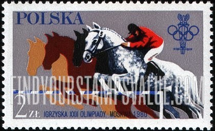 FindYourStampsValue: Equestrian, Olympic Rings