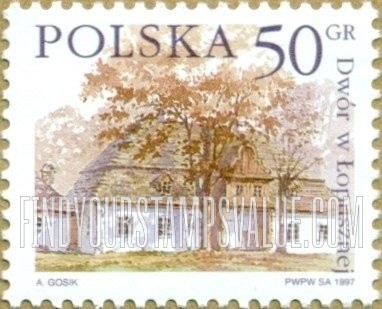 FindYourStampsValue: Polish Country Estates: Lopusznej