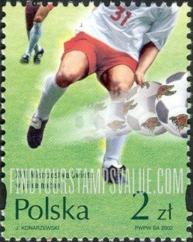 FindYourStampsValue: 2002 World Cup Soccer Championships, Japan and Korea: Players