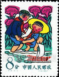 FindYourStampsValue: Children’s Day: Sailing toy boat - 儿童节:帆船玩具船