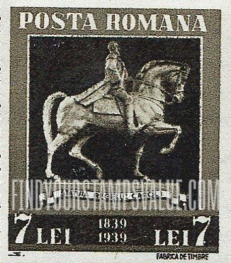 FindYourStampsValue: Equestrian Statue